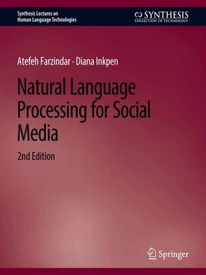 cover image of Natural Language Processing for Social Media